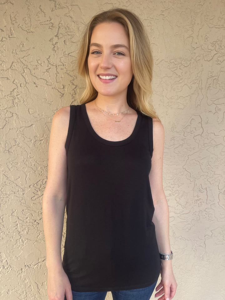 Ozai N Ku Black Layering Tank