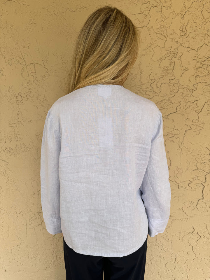 Sundays Levo Shirt - Vinca Blue