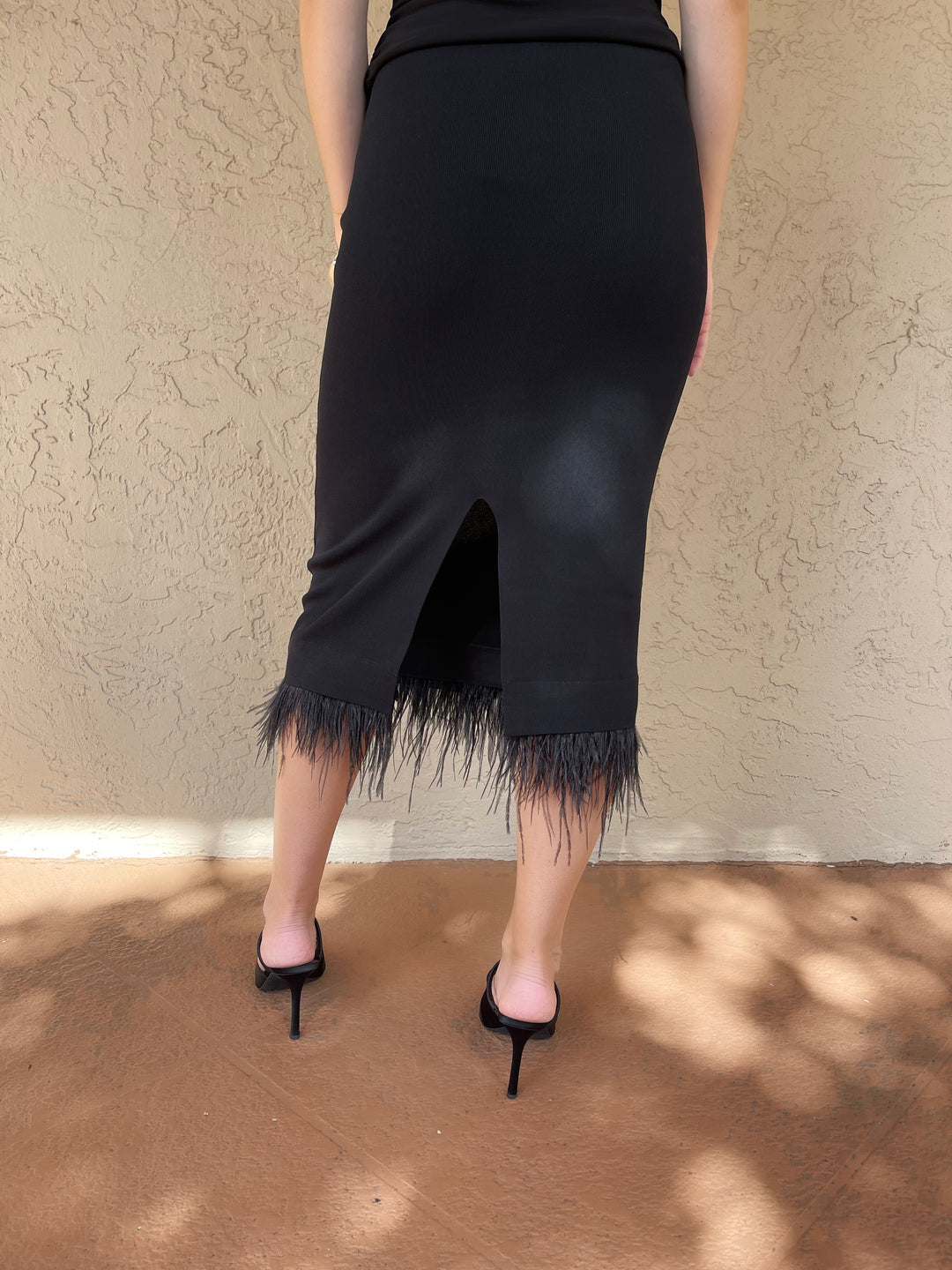 Sylvie Marabou Skirt