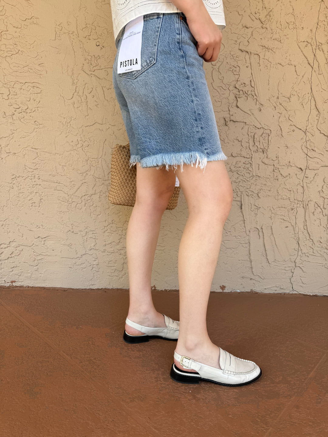 Pistola Kaylee High Rise Loose Shorts