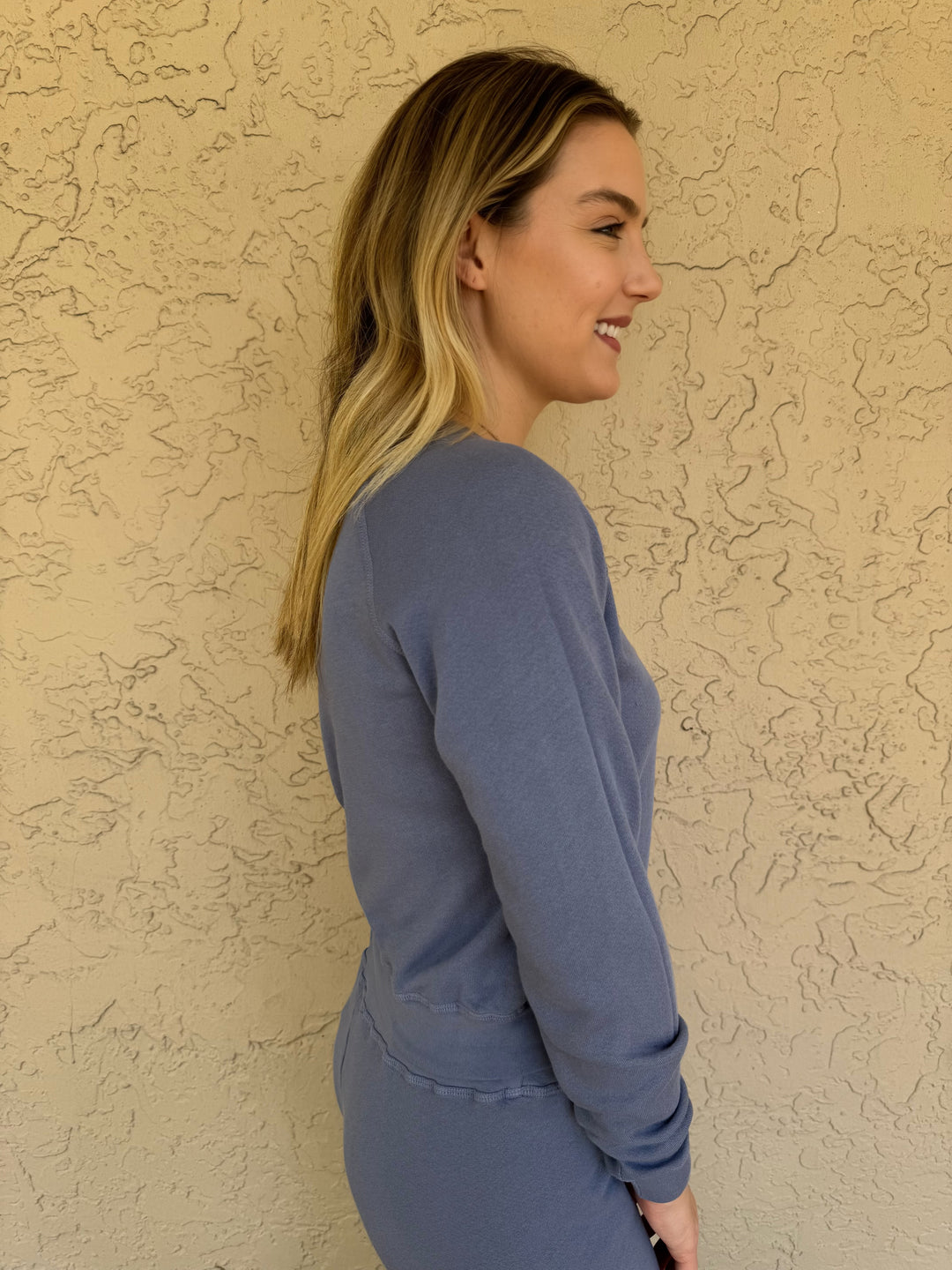 Barbara Katz Mackinley Sweatshirt - Slate Blue