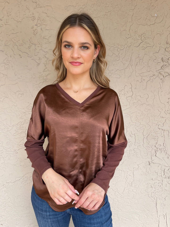 Melissa Nepton Cindy Top - Brown