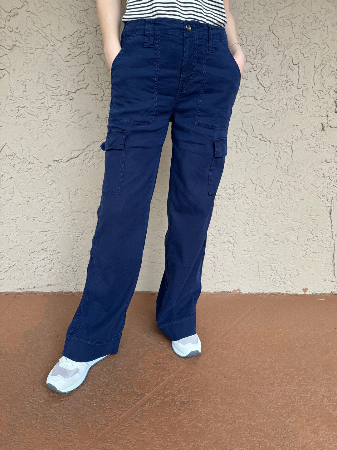 Marrakech Ally Cargo Pants - Navy