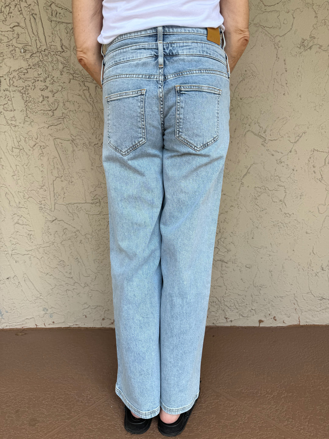 Simkhai Kove Double Waistband Jean - Coastal