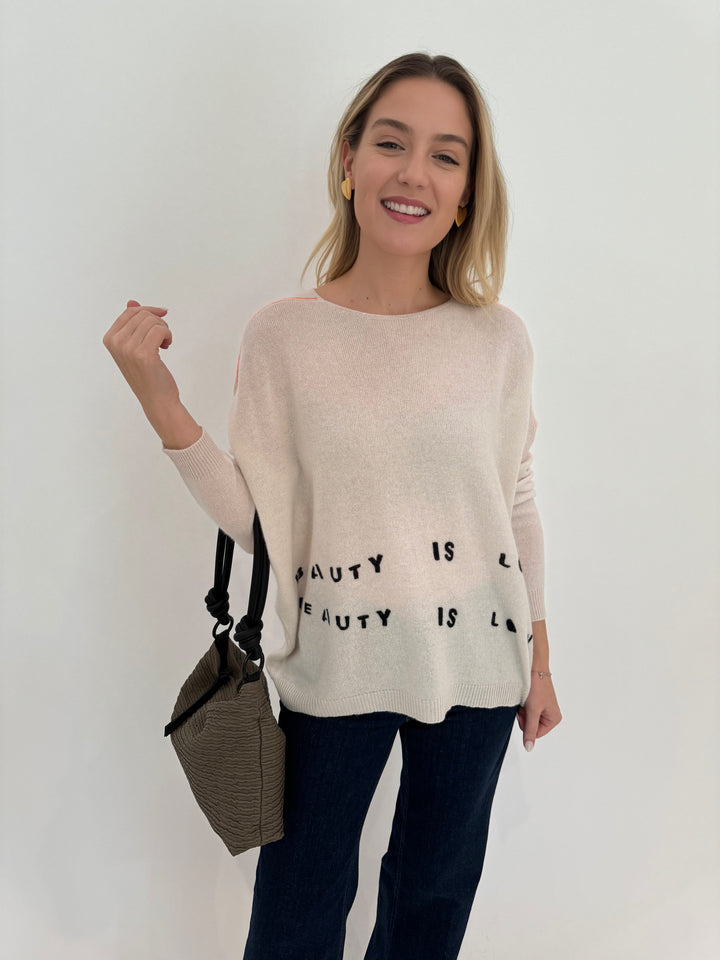 Kerri Rosenthal Camille Beauty Is Love Sweater