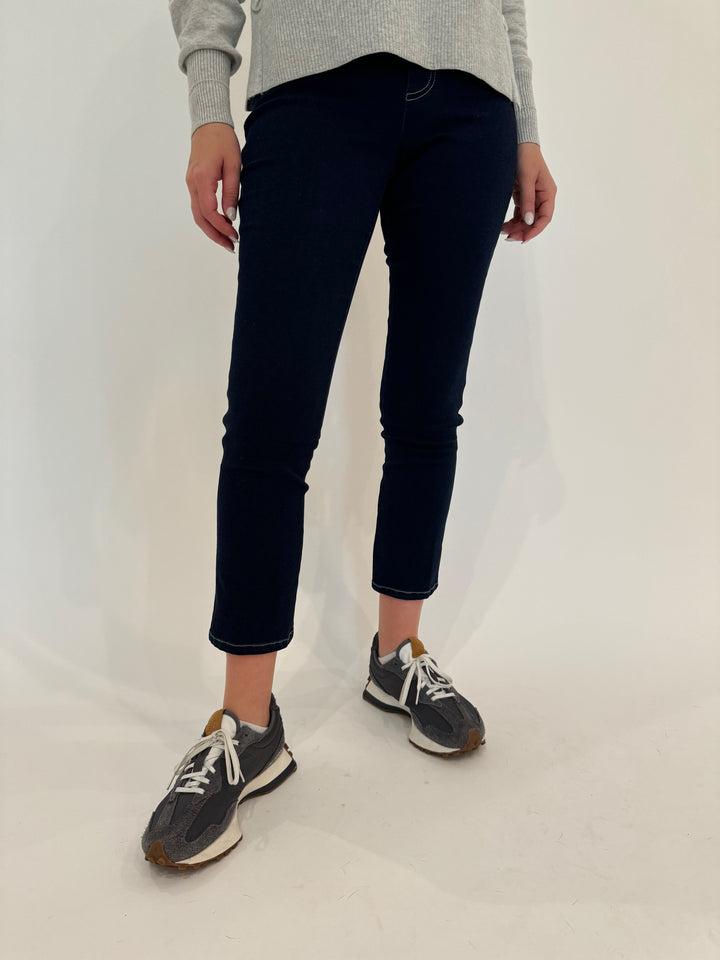 Peace of Cloth Joey Cropped Jeans - Denim