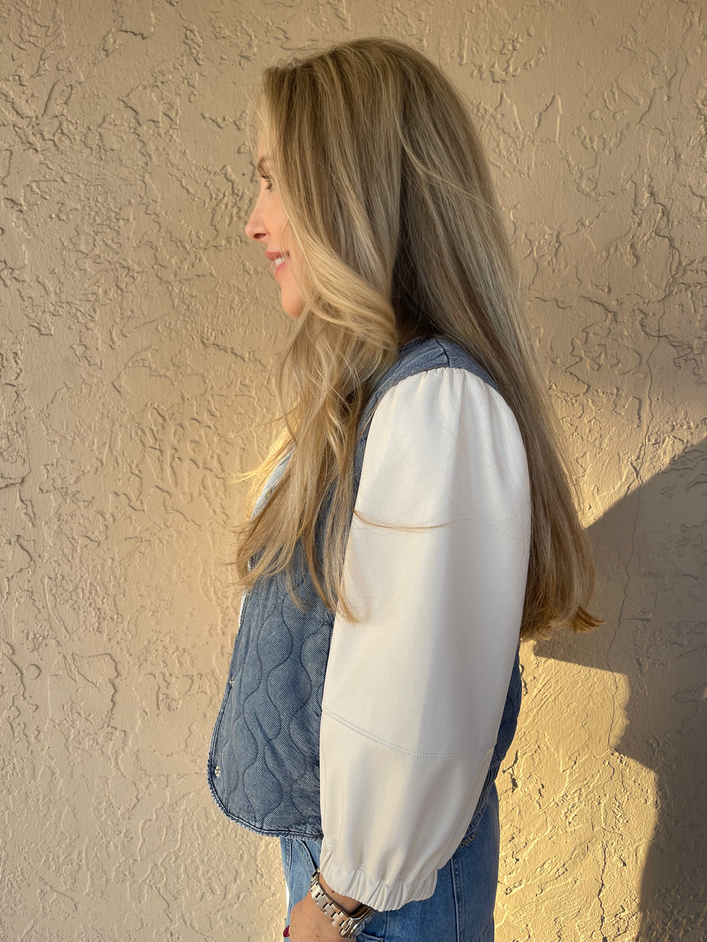 Melissa Nepton Denim Blue Jacket