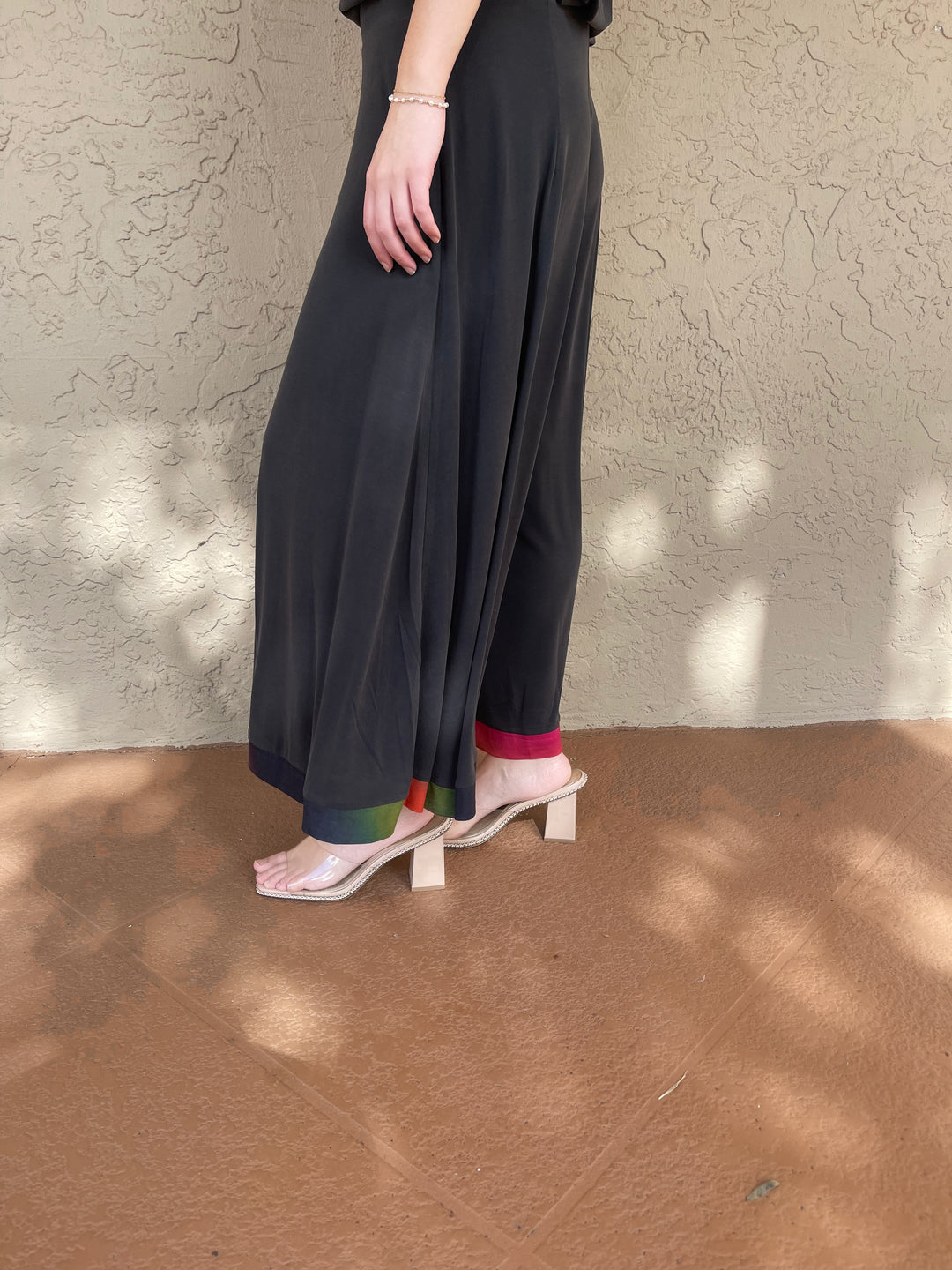 Ozai N Ku Wide Palazzo Pants