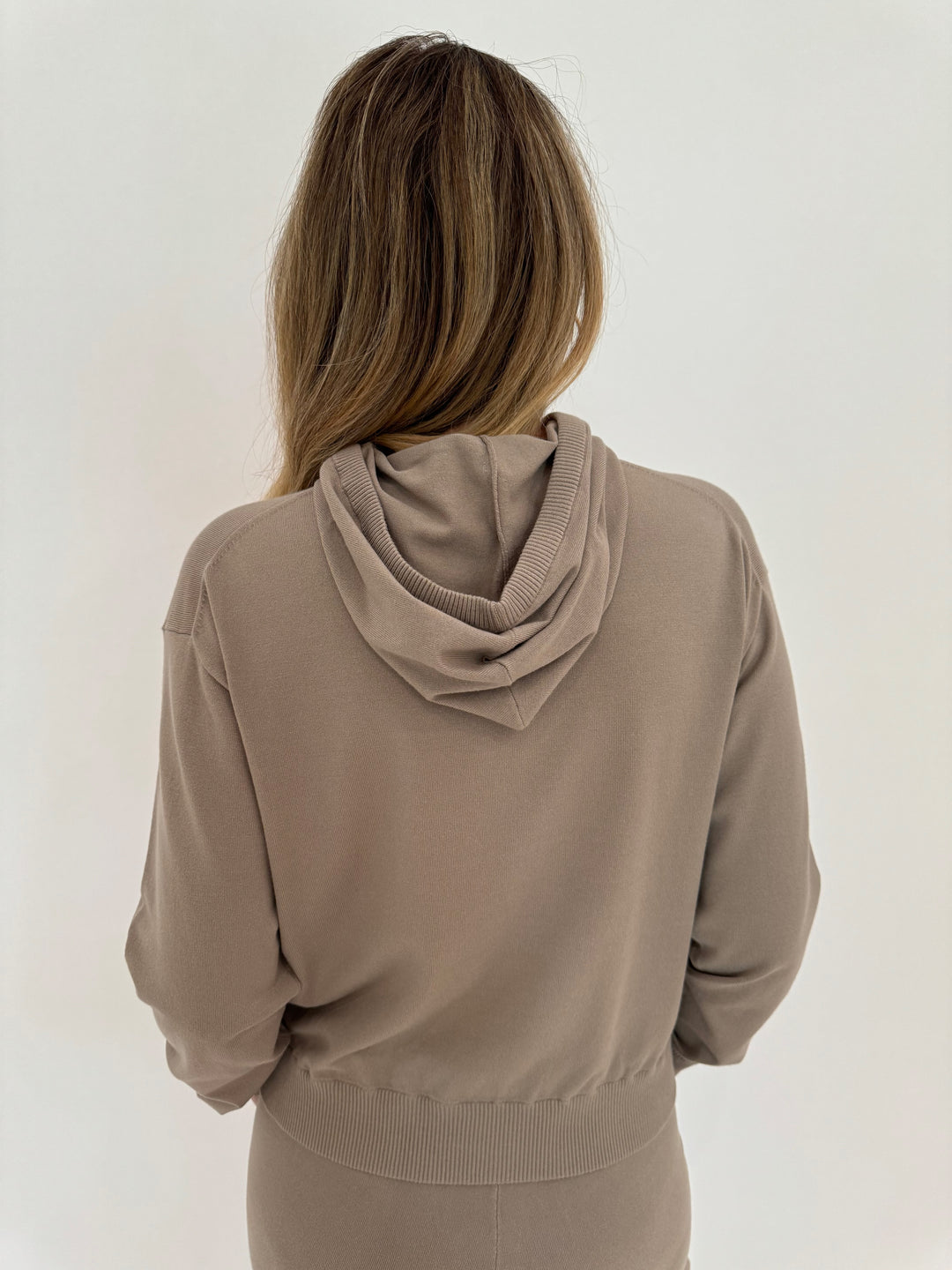 Max Mara Leisure Tesoro Hoodie Sweatshirt in Turtledove