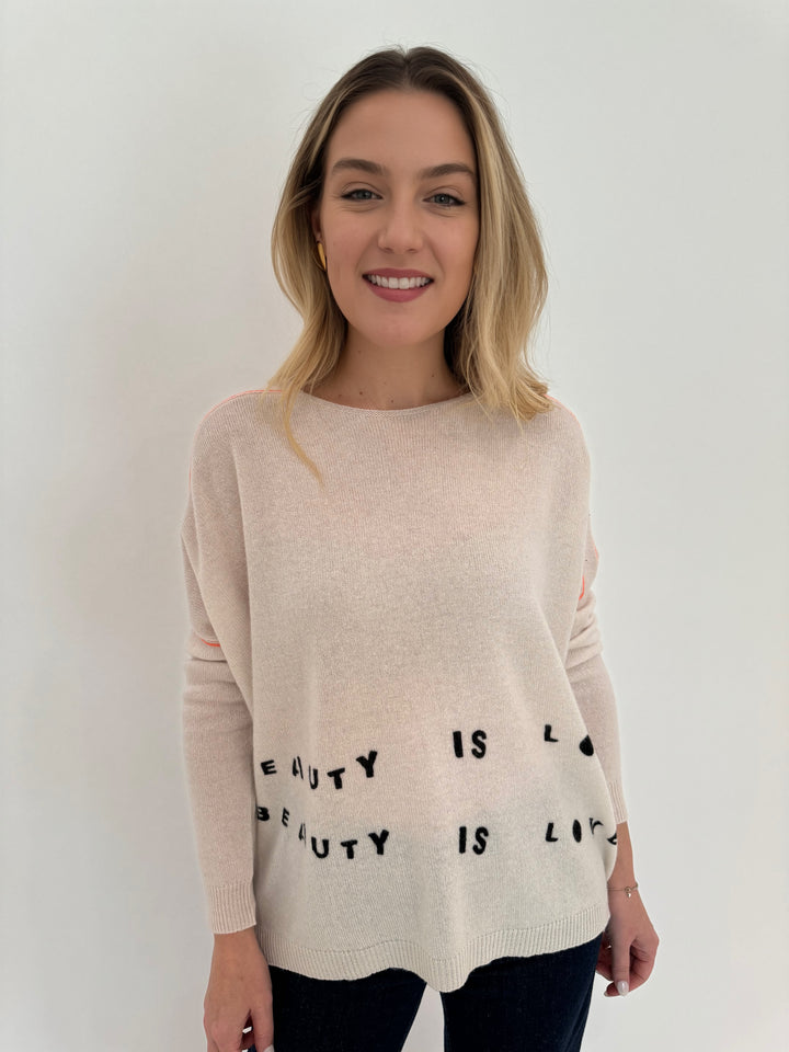 Kerri Rosenthal Camille Beauty Is Love Sweater