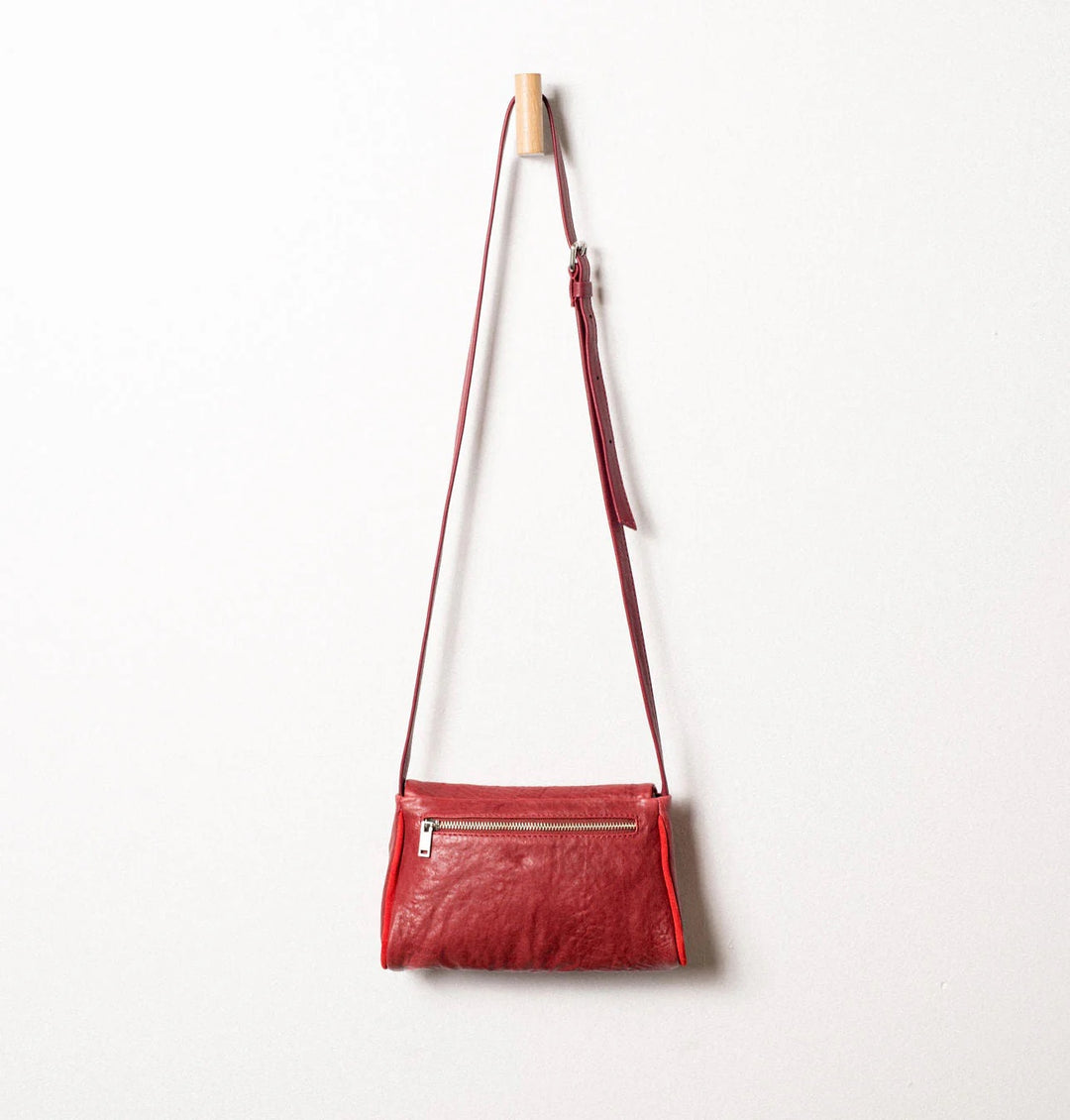 Daniella Lehavi Kensington Envelope Clutch in Rosso available at Barbara Katz