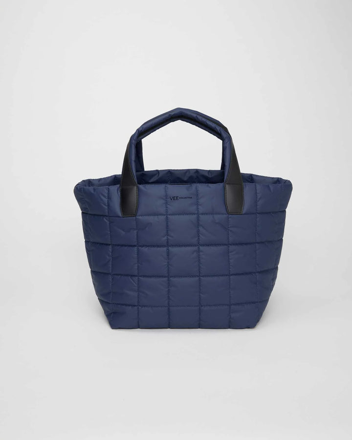 Vee Collective Porter Medium Tote Bag in Blue Deep Sea available at Barbara Katz