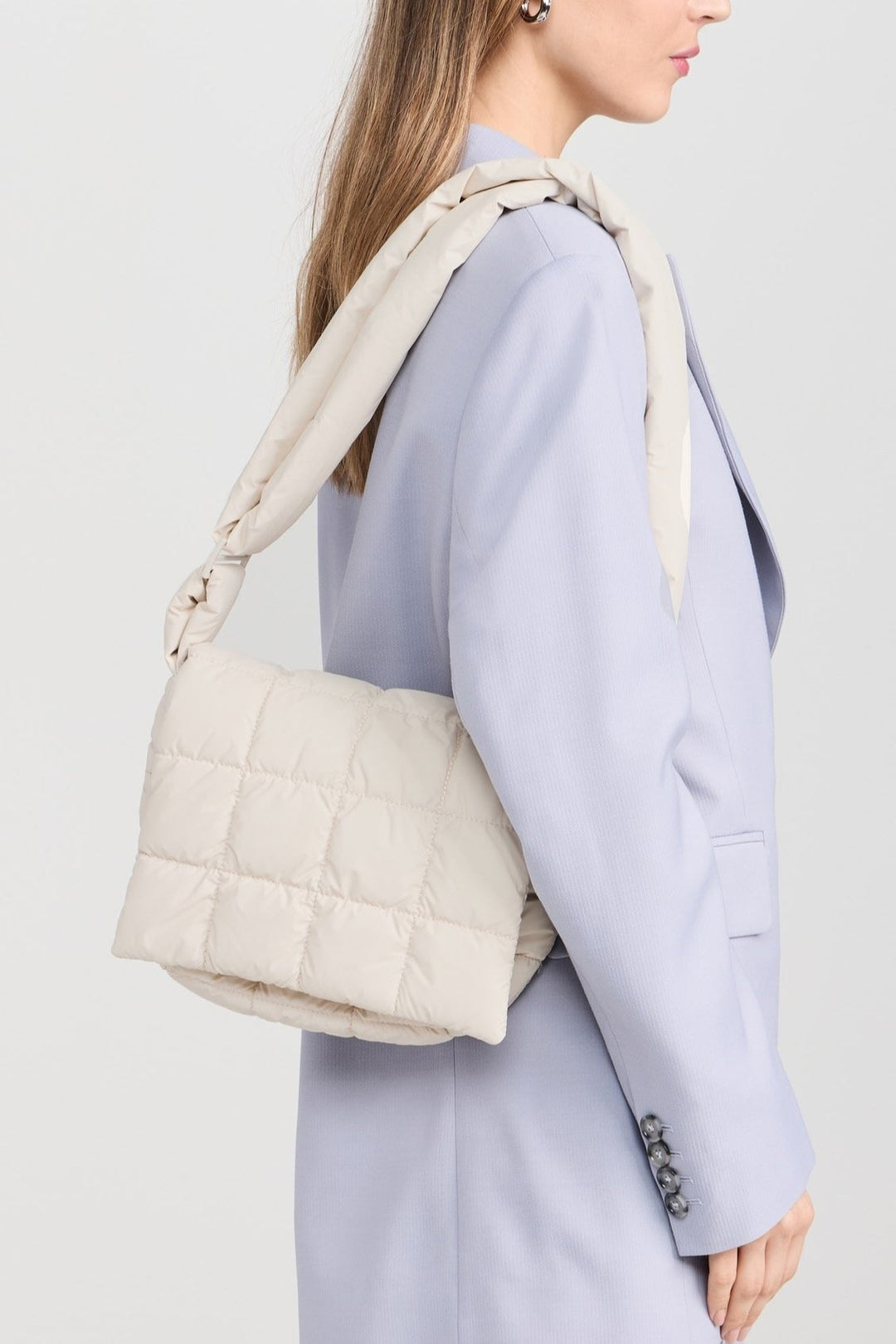 Vee Collective Porter Messenger Shoulder Bag in Birch available at Barbara Katz