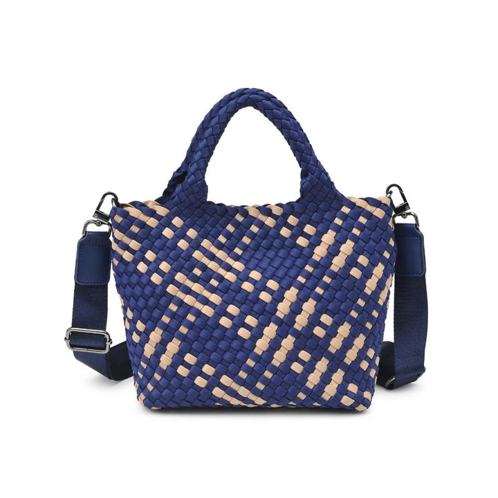 Sol and Selene Sky's The Limit Small Bag - Navy/Nude