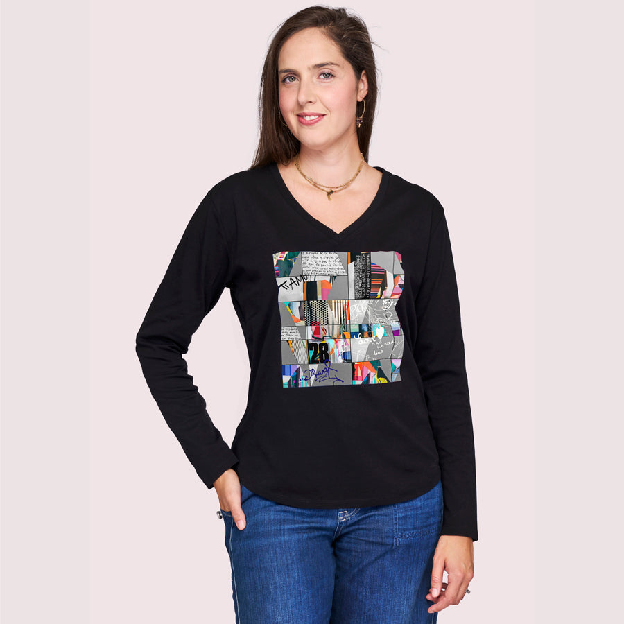 Suzi Roher The Victoria Long Sleeve Tee - T'iamo