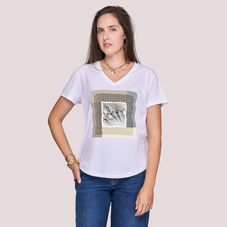 Suzi Roher The Viv T-Shirt - Surfer Girl