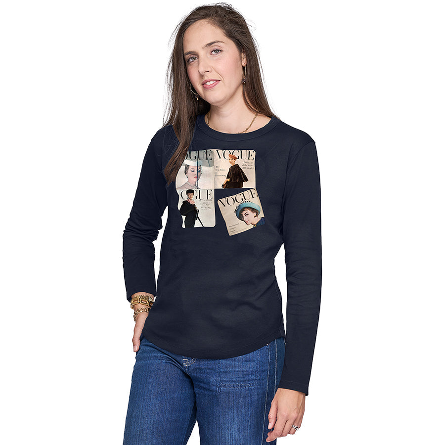 Suzi Roher The Catherine Long Sleeve Tee - Vogue Covers