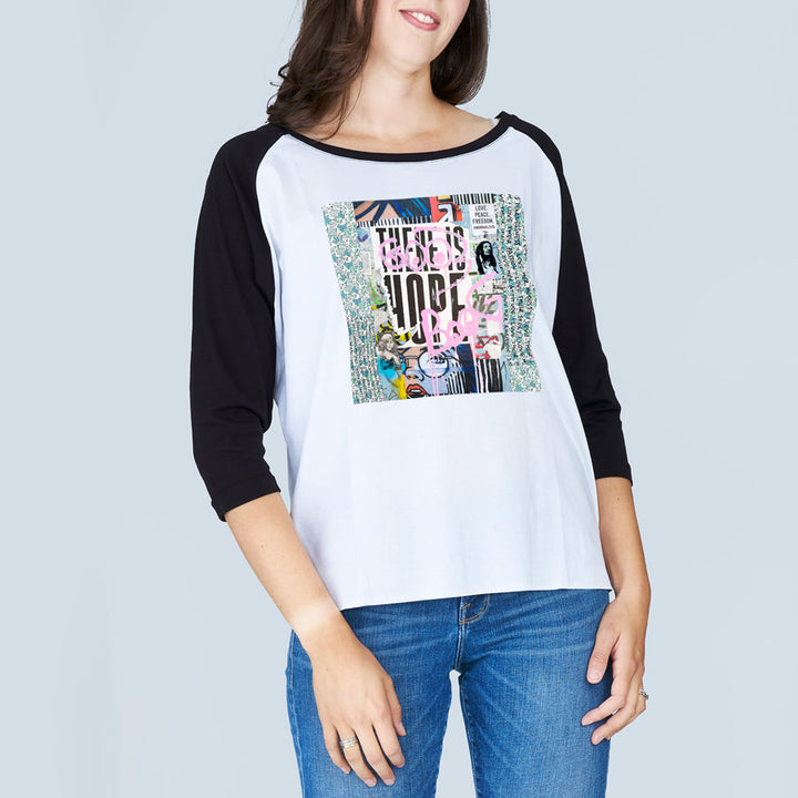 Suzi Roher The Bailey 3/4 Sleeve Tee - There is Hope