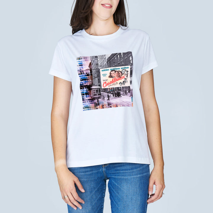 Suzi Roher The Niki T-Shirt - Casablanca