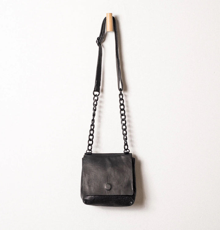 Daniella Lehavi Tutsi Mini Crossbody Bag in Dazzle Black available at Barbara Katz