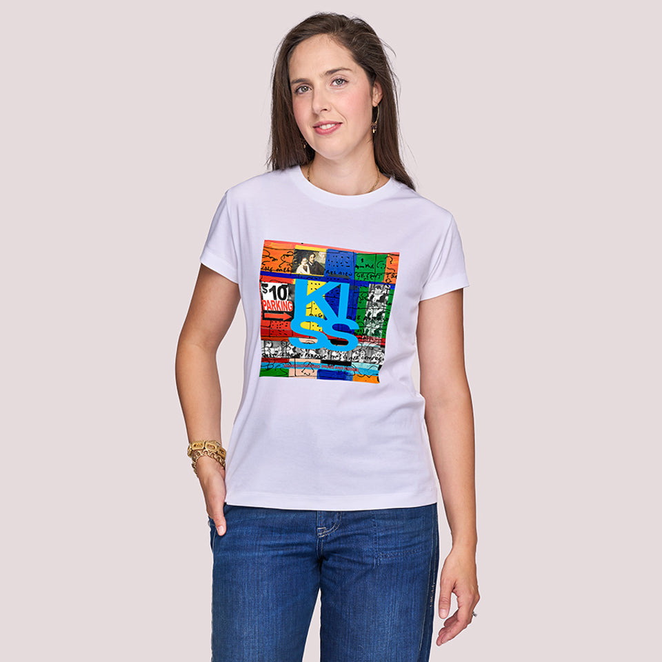 Suzi Roher  The Niki T-Shirt - Kiss Kiss