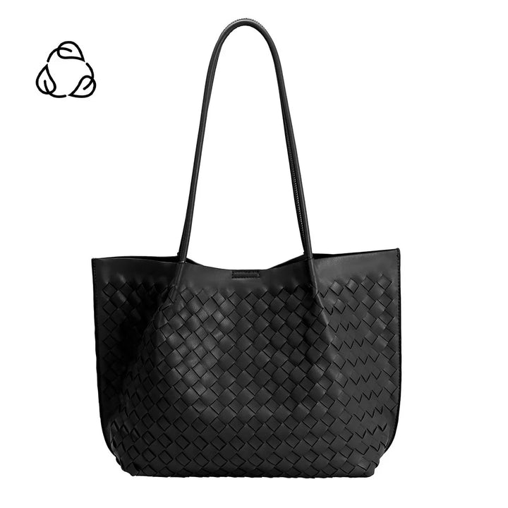 Melie Bianco Victoria Medium Tote Bag - Black