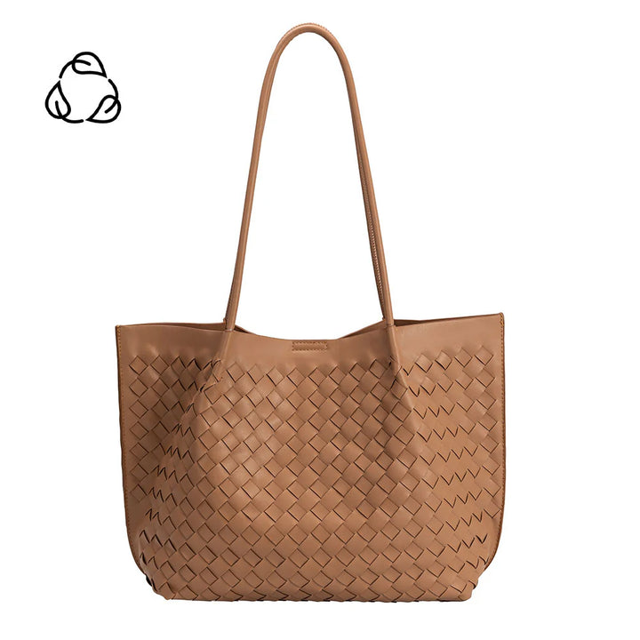 Melie Bianco Victoria Medium Tote Bag - Tan