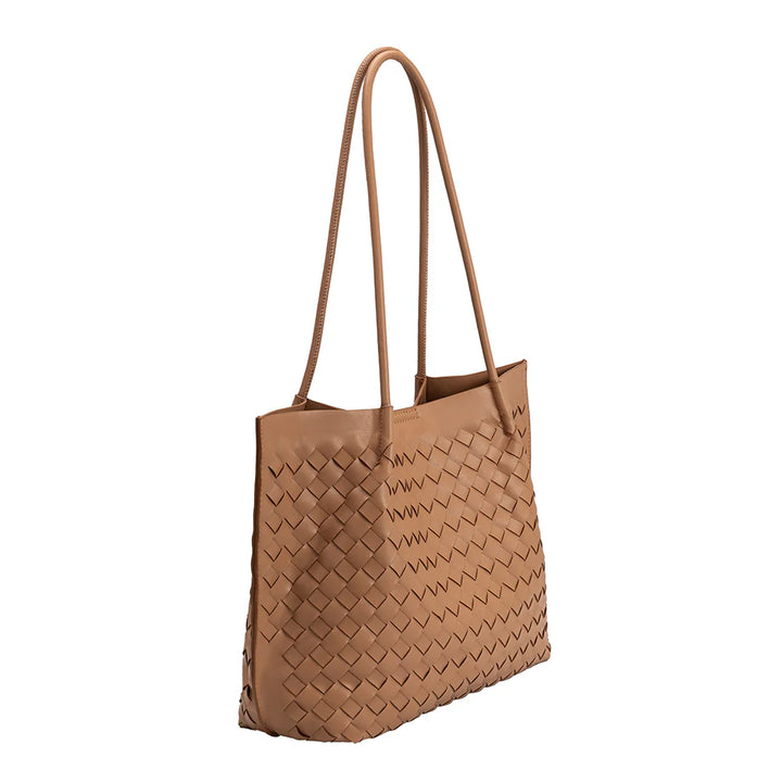 Melie Bianco Victoria Medium Tote Bag - Tan