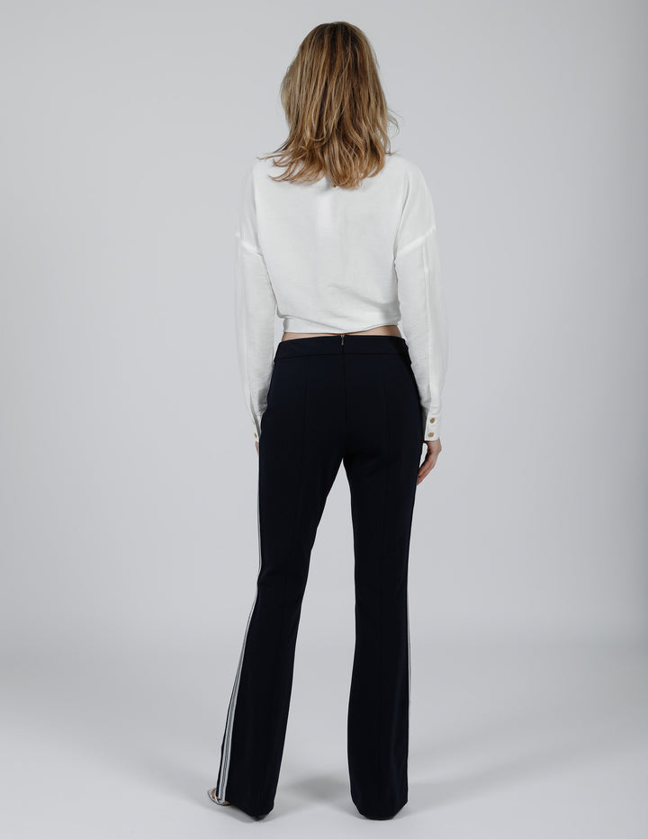 Miracle Stretch Flare Pant With Stripe