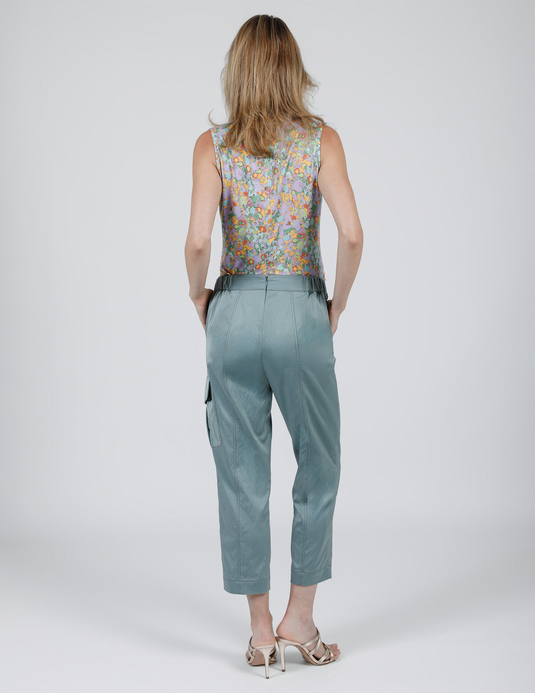 Washable Viscose Cargo Pant