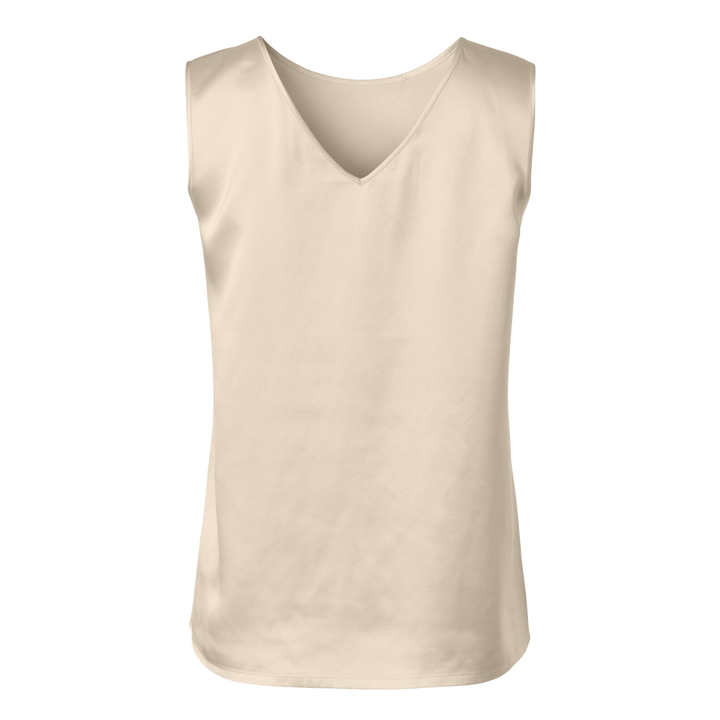 Diomi Silk Reversible Tank Top - Champagne