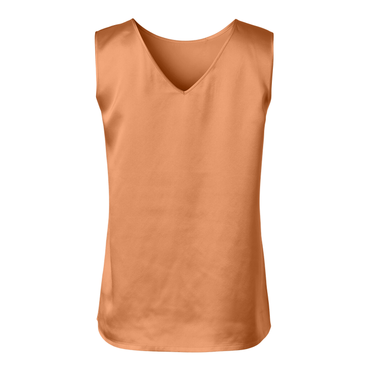 Diomi Silk Reversible Tank Top - Copper