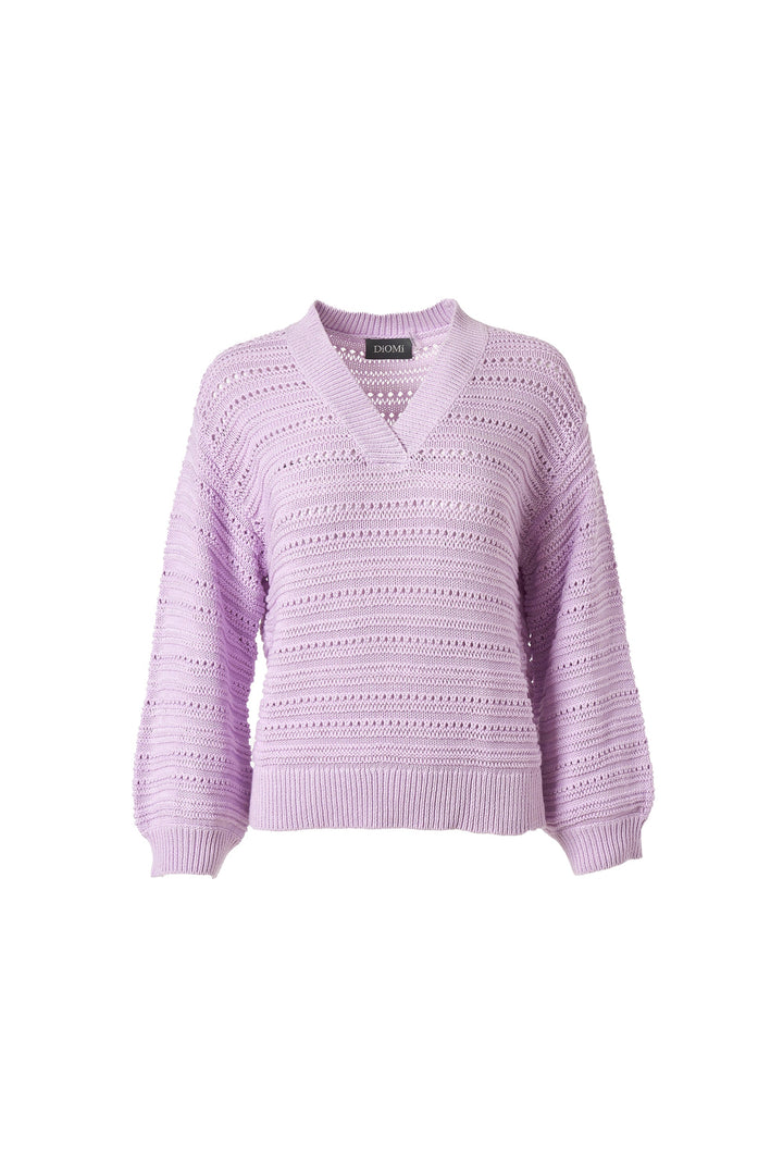 Knitted V Neck Sweater