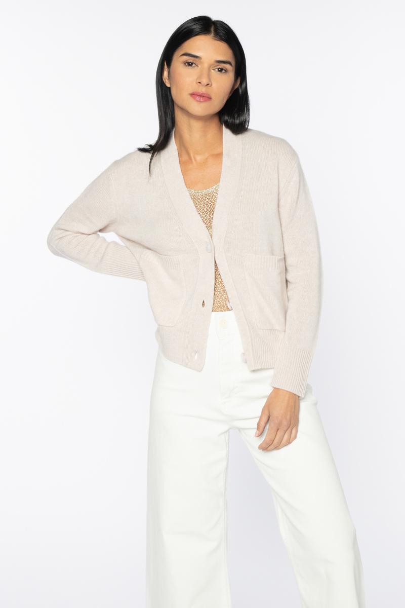 Kinross Pocket Vee Cardigan