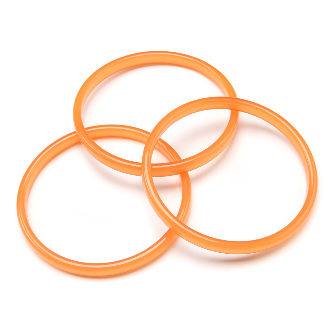 Pono Twiggy Bangle Set of 3 Peach