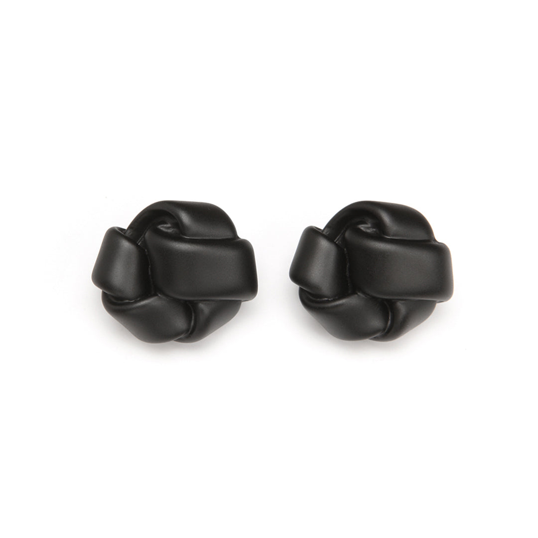 Pono Kari Barile Clip-On Earring Matte Black