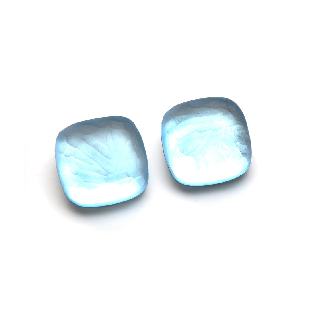 Pono Lara Ice Clip-On Earring Baby Blue