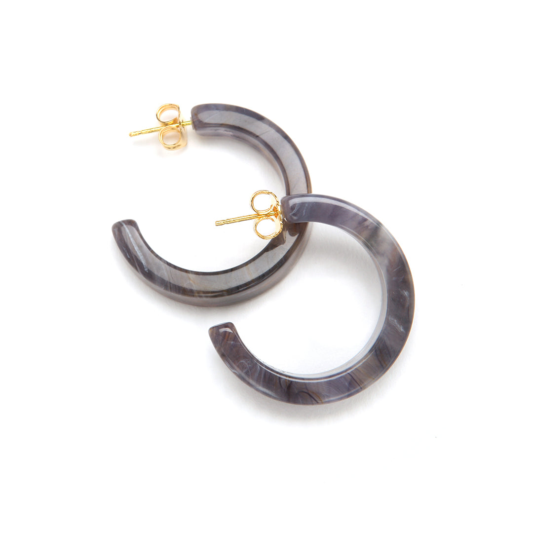 Pono Fia Earring in Marcasite