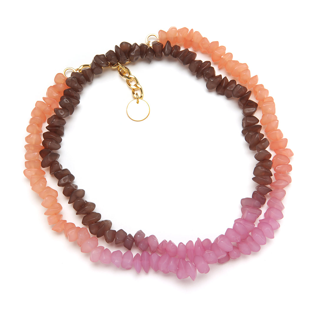 Pono Jolene Necklace in Apricot Brandy