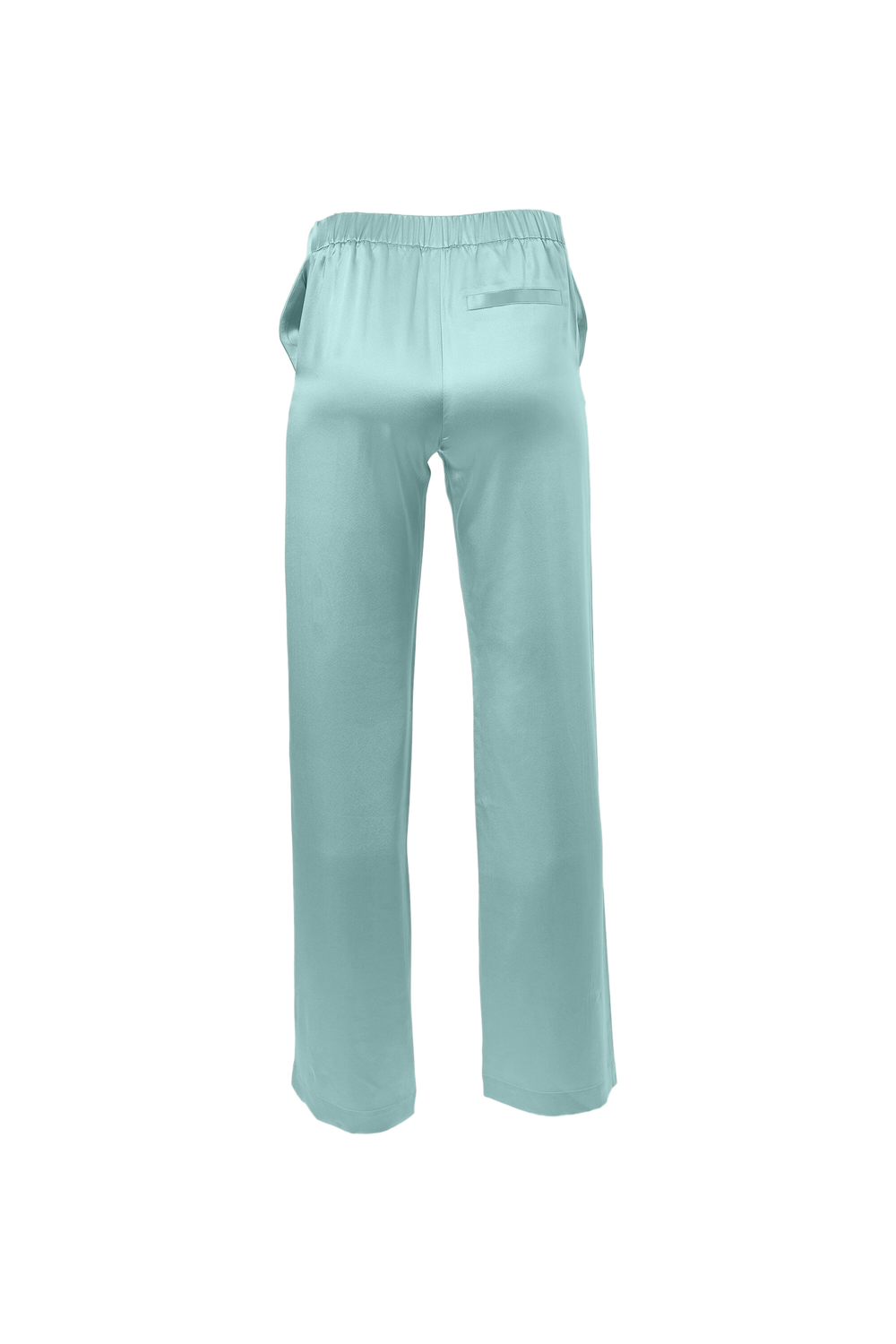 Classic Straight Leg Pants In Sea Foam