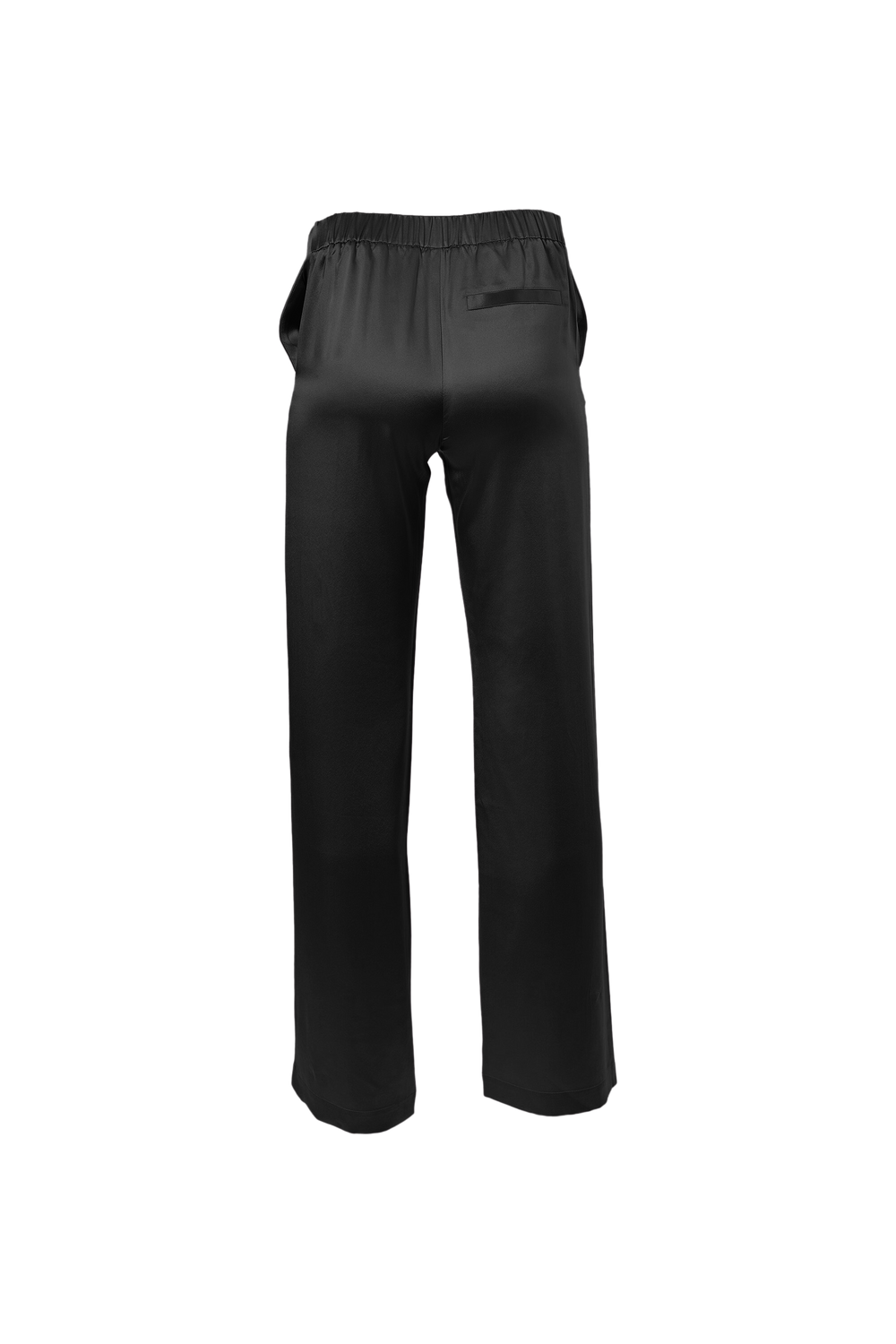 Classic Straight Leg Pants In Black