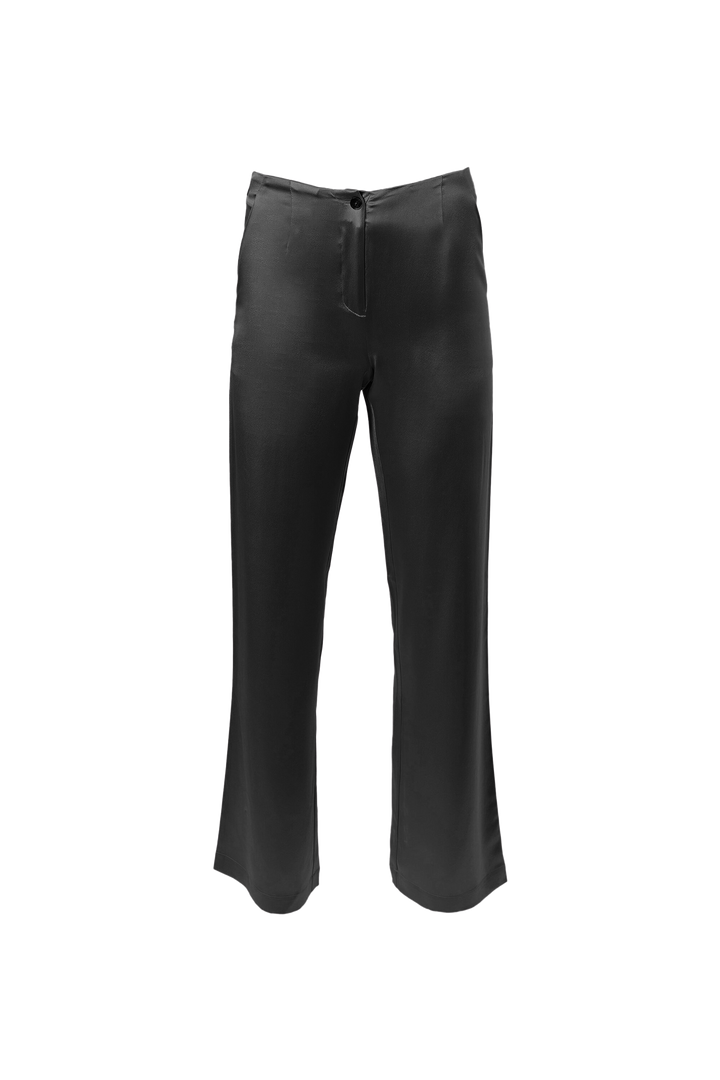 Classic Straight Leg Pants In Black