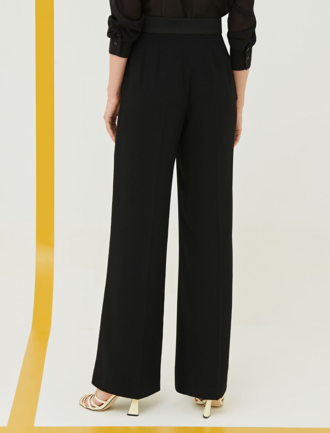 dida satin back crepe pant