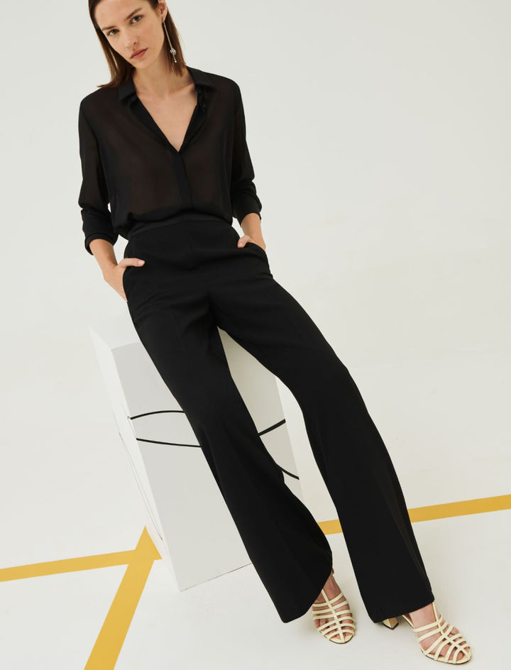 dida satin back crepe pant