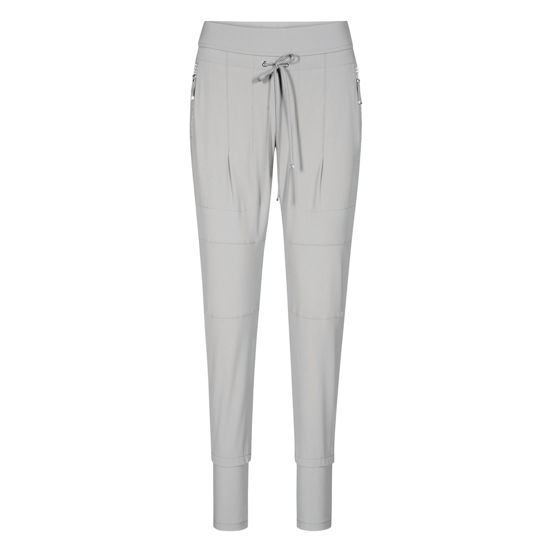 Raffaello Rossi Light Grey Candy Pants available at Barbara Katz